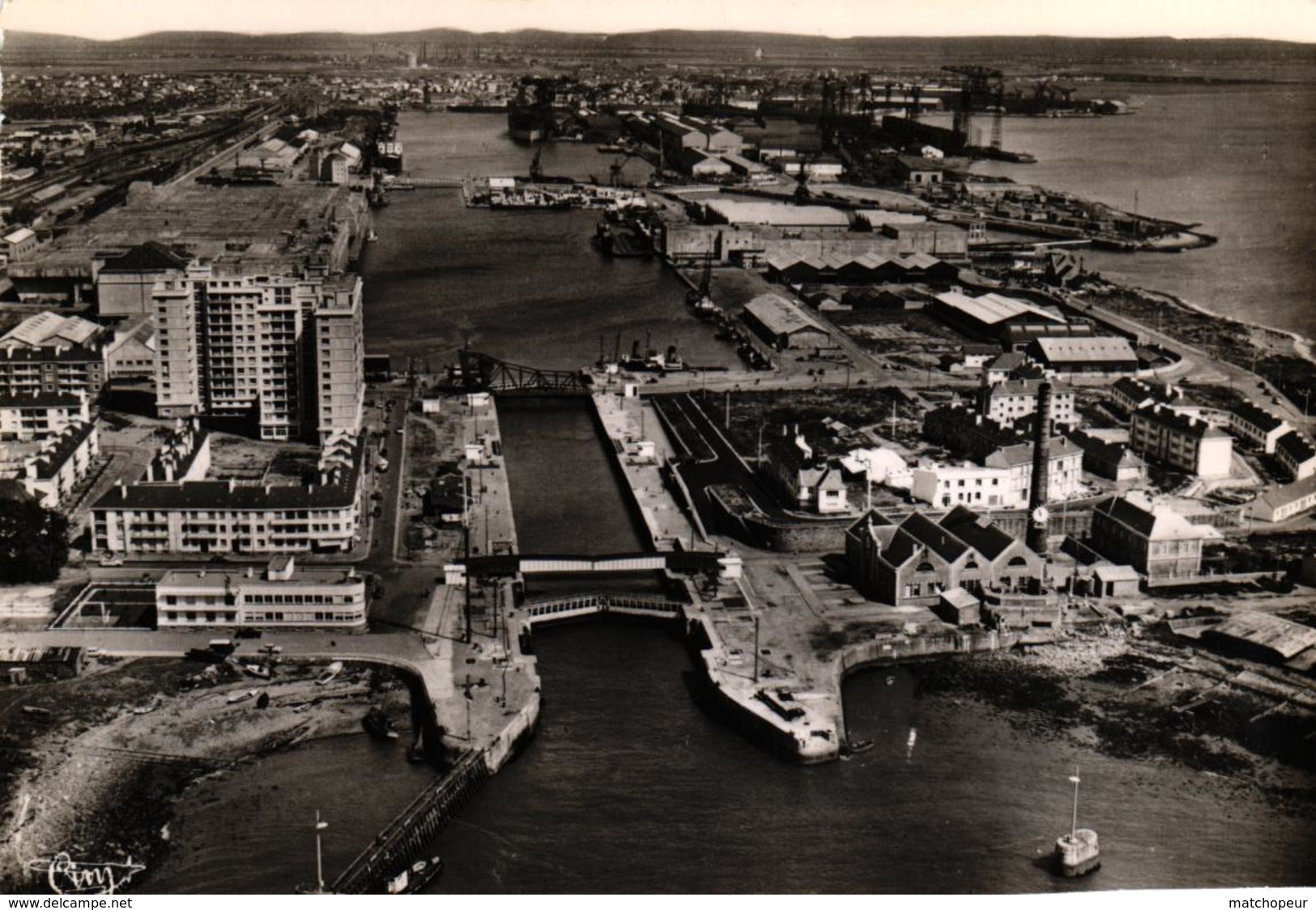 SAINT NAZAIRE -44- VUE AERIENNE - Saint Nazaire