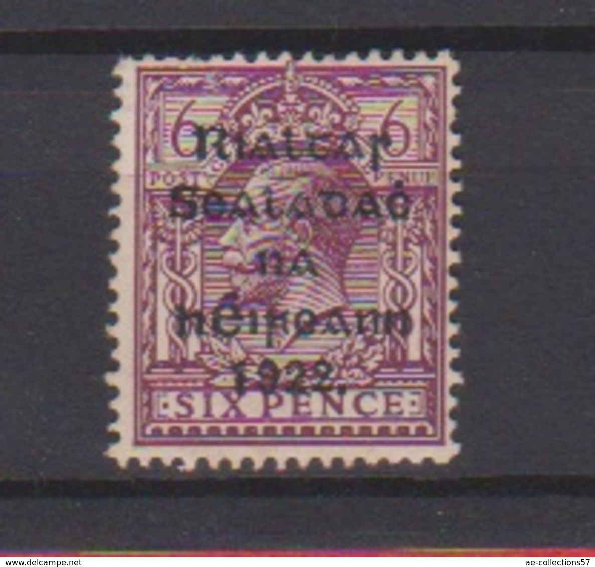 Irlande / N 9  /  6 P Lilas / NEUF Avec Trace De Charnière - Unused Stamps