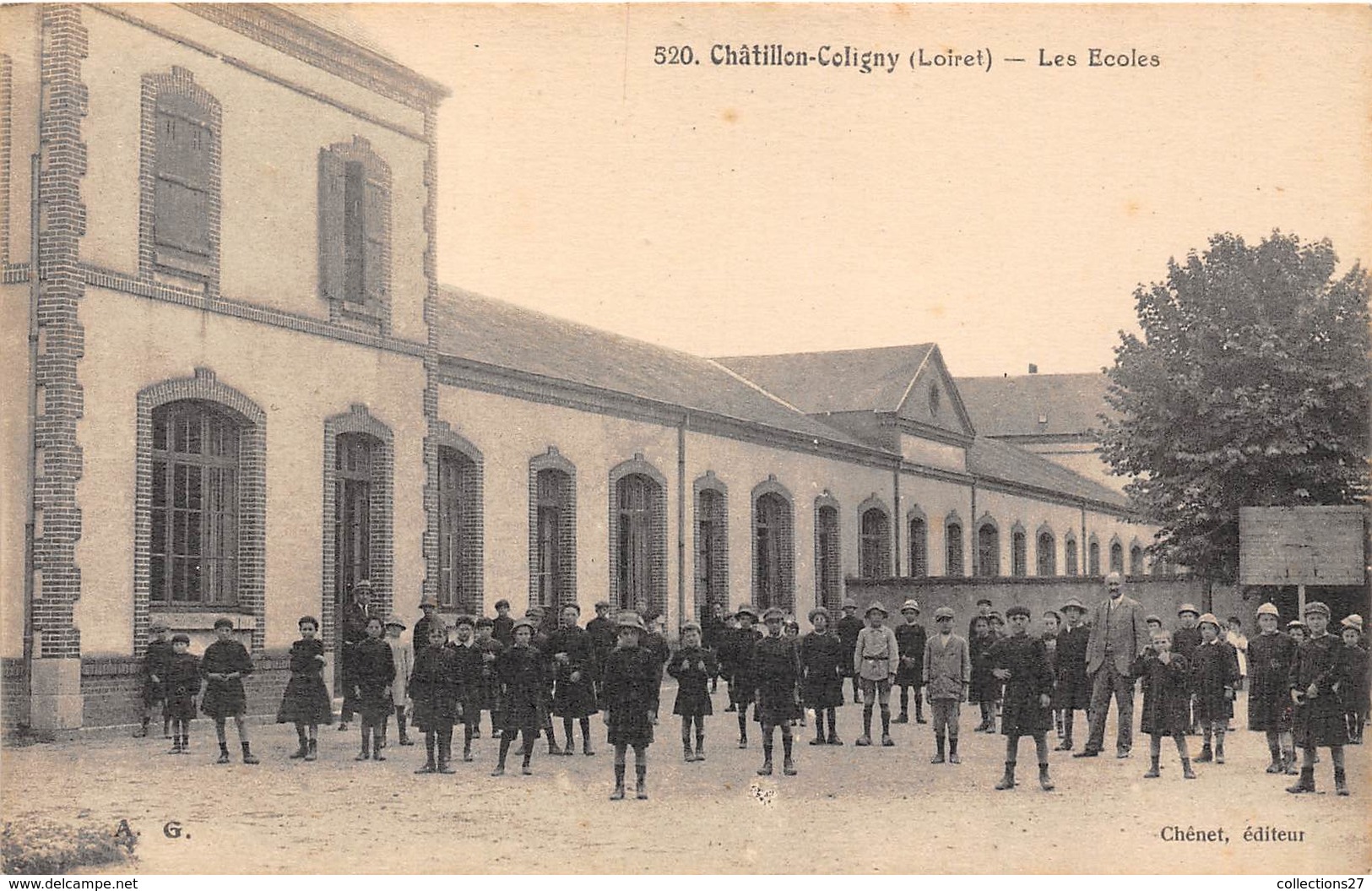 45-CHATILLON-COLIGNY- LES ECOLES - Chatillon Coligny
