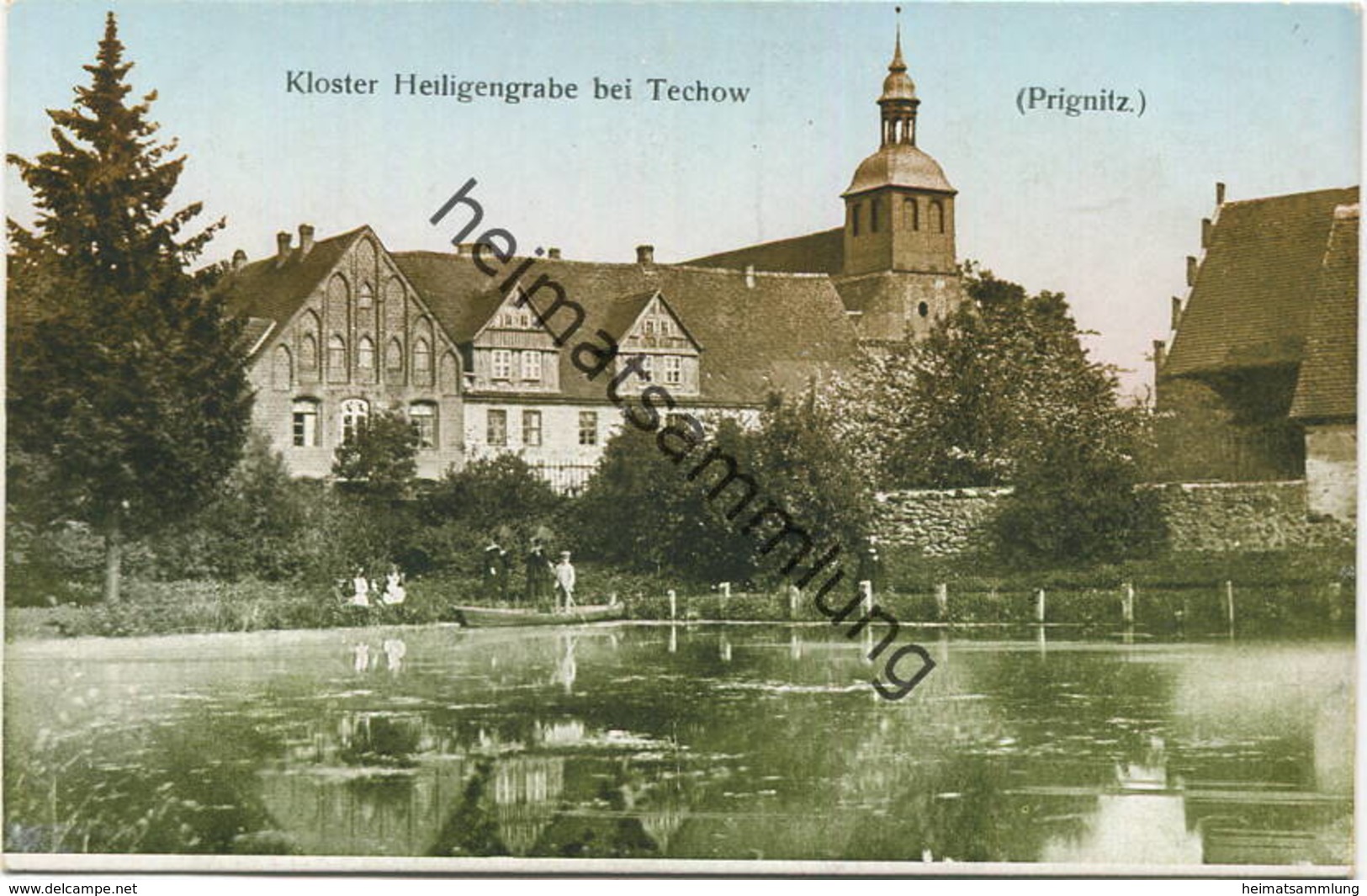 Kloster Heiligengrabe Bei Techow - Verlag H. Rother Wittstock 1916 - Heiligengrabe