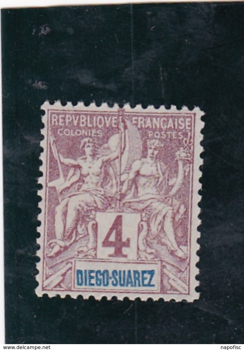 Diego-Suarez N°40 - Unused Stamps