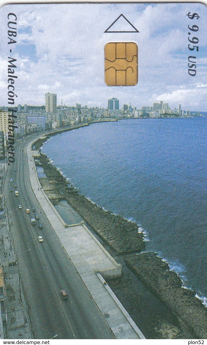11957- SCHEDA TELEFONICA - CUBA - MALECON HABANERO - USATA - Cuba