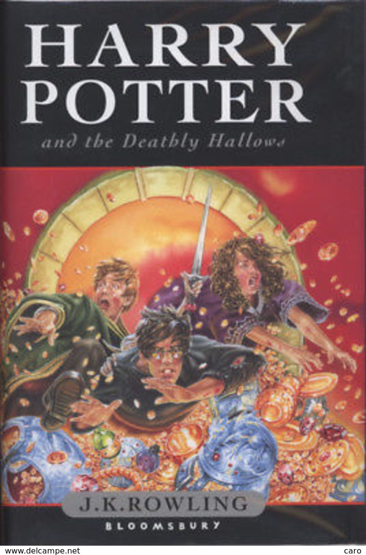 Harry Potter And The Deathly Hallows By J.K. Rowling (Hardback) - Fantasía