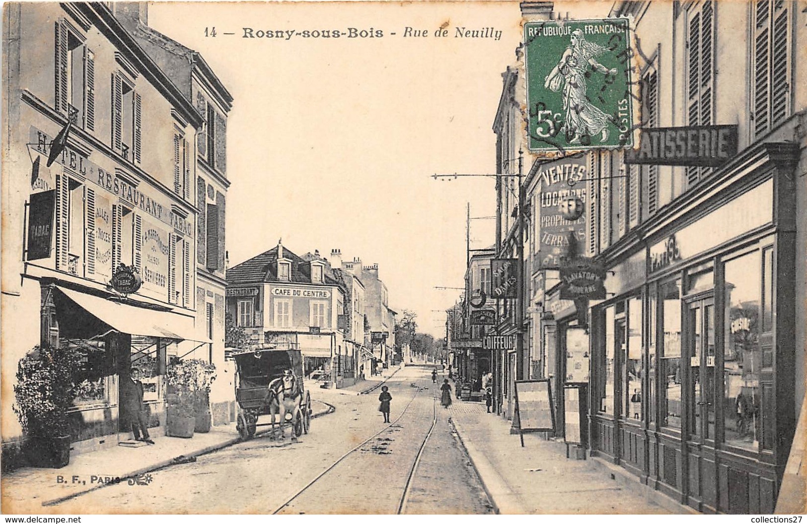 93-ROSNY-SOUS-BOIS- RUE DE NEUILLY - Rosny Sous Bois