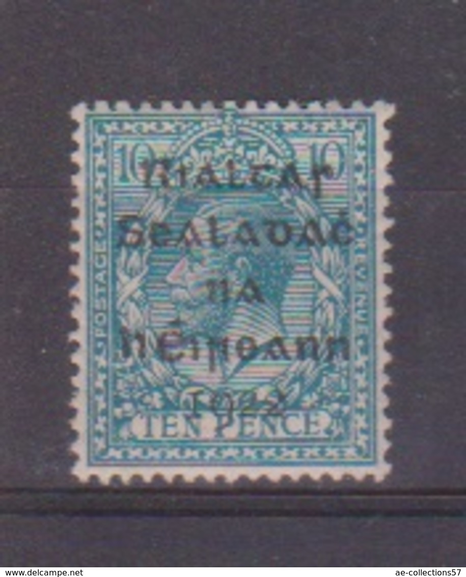 Irlande / N 11  / 10 P Bleu / NEUF Avec Trace De Charnière - Neufs