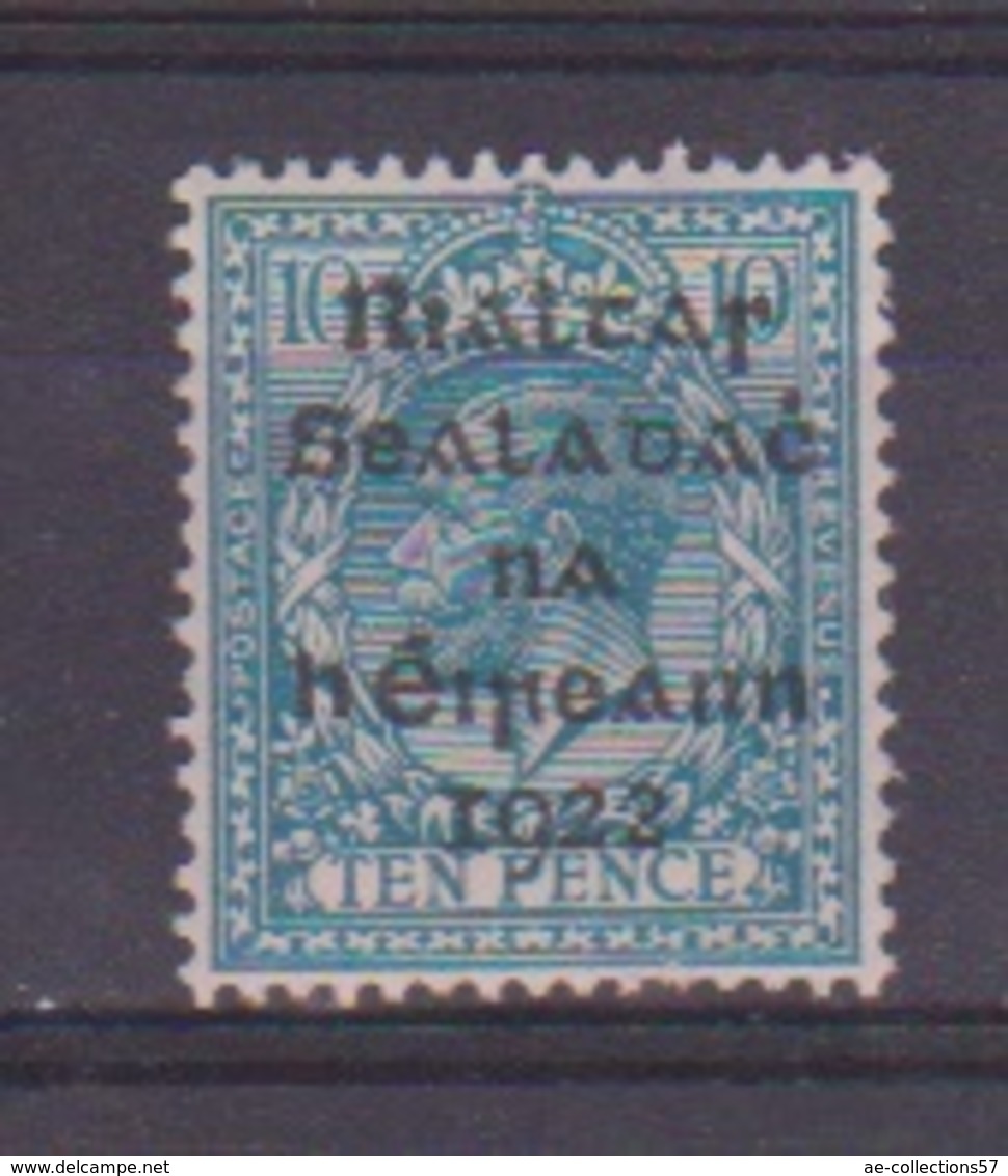 Irlande / N 11  / 10 P Bleu / NEUF Avec Trace De Charnière - Unused Stamps