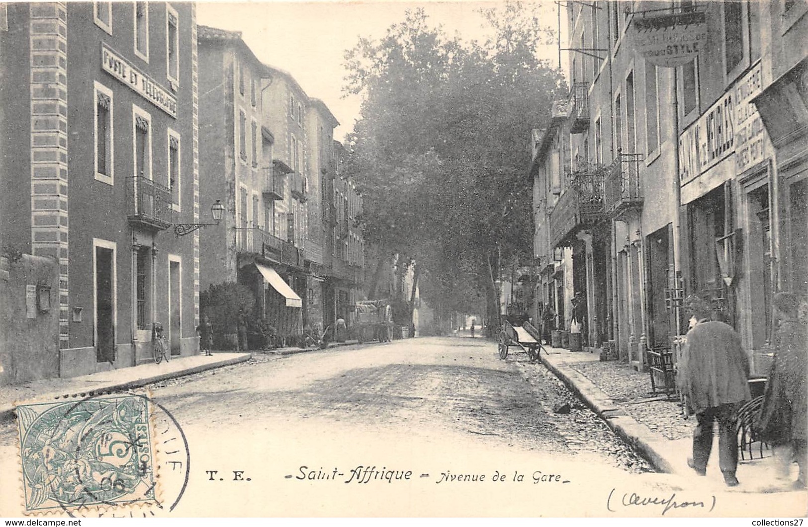 12-SAINT-AFRIQUE- AVENUE DE LA GARE - Saint Affrique