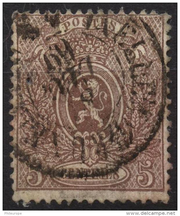 Belgique (1806) N 25a (o) DenteleÌ 15 - 1794-1814 (Période Française)