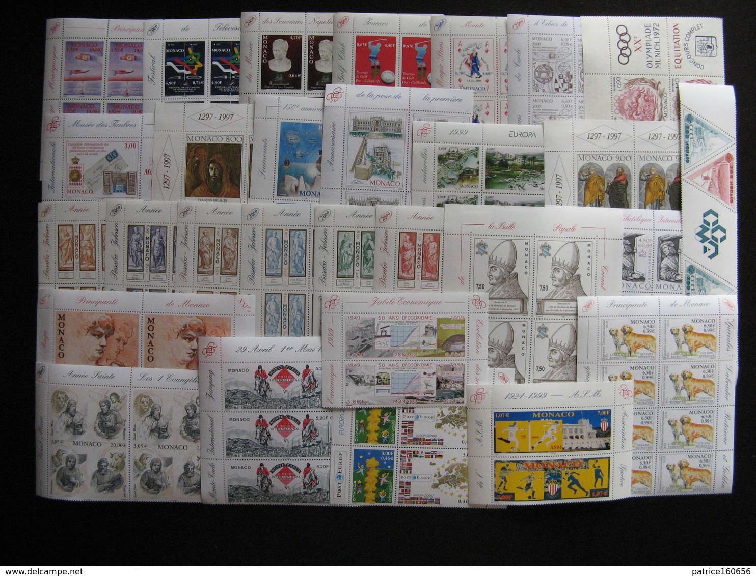 TB Lot De Timbres De Monaco , Neufs XX . Faciale =  550 Euros  . - Collezioni (senza Album)