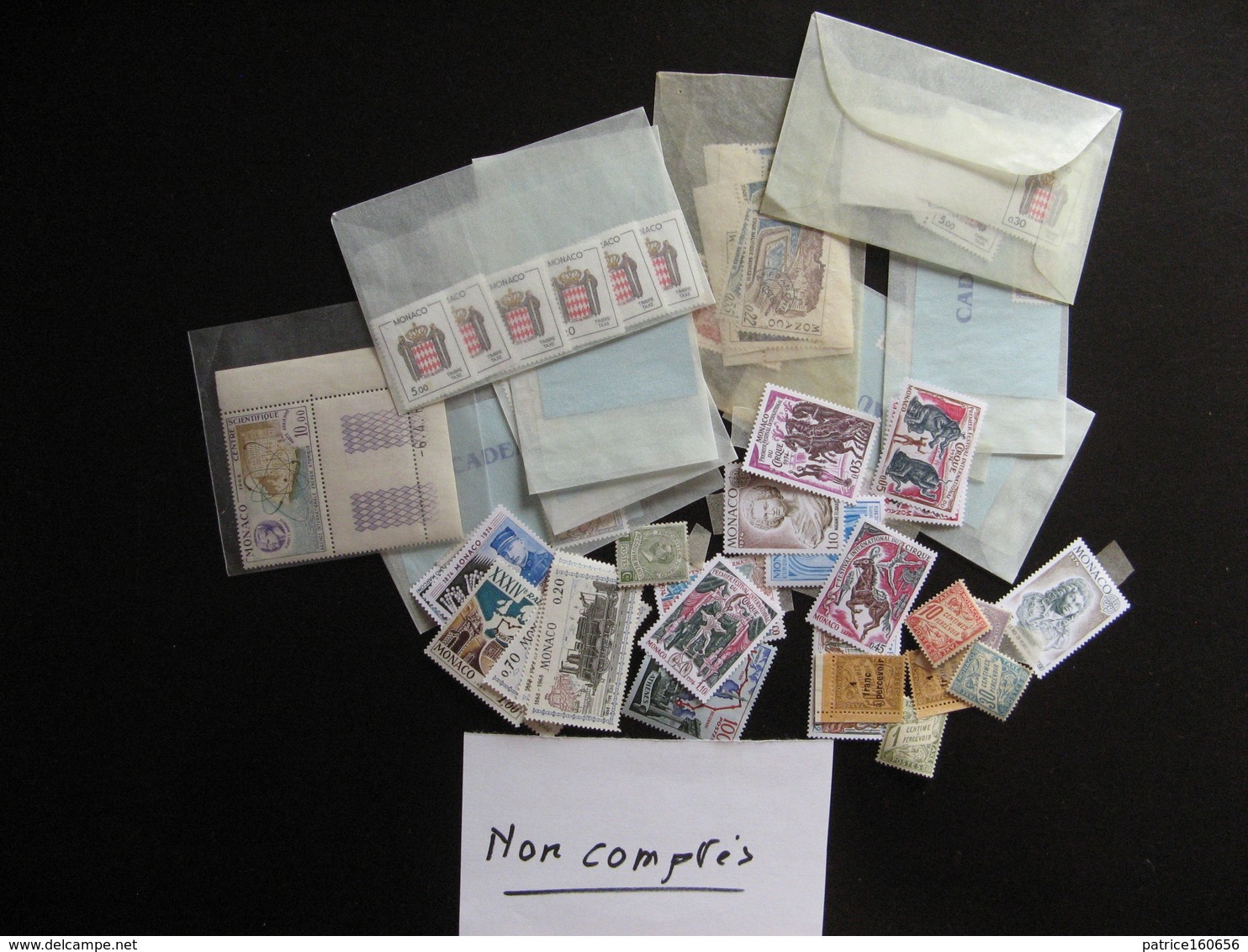 TB Lot De Timbres De Monaco , Neufs XX . Faciale =  550 Euros  . - Collections (without Album)