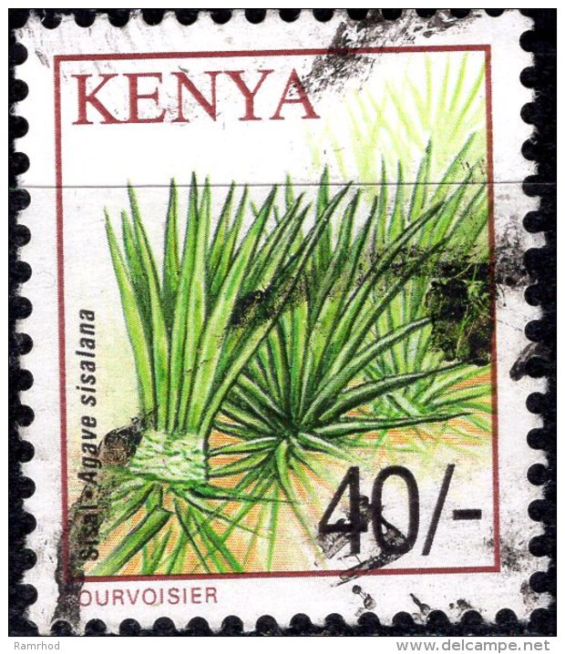 KENYA 2001 Crops - 40s - Sisal FU - Kenya (1963-...)