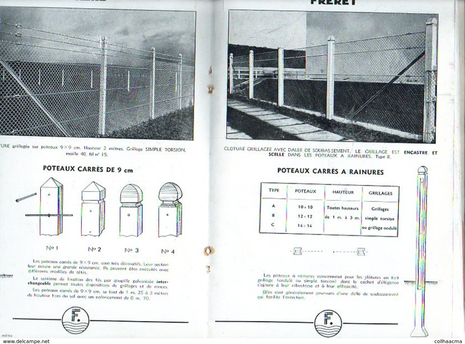 Catalogue 1925 Env. "Silos Et Clotures FRERET" Usines à Pitres,Pont De L'Arche,Challuy,Alizay - Publicités