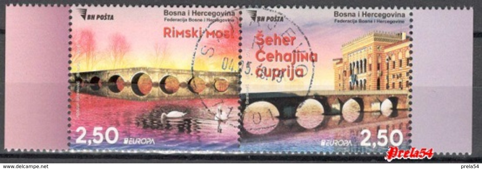 Bosnia Sarajevo - EUROPA  2018 Used Set - Bosnie-Herzegovine