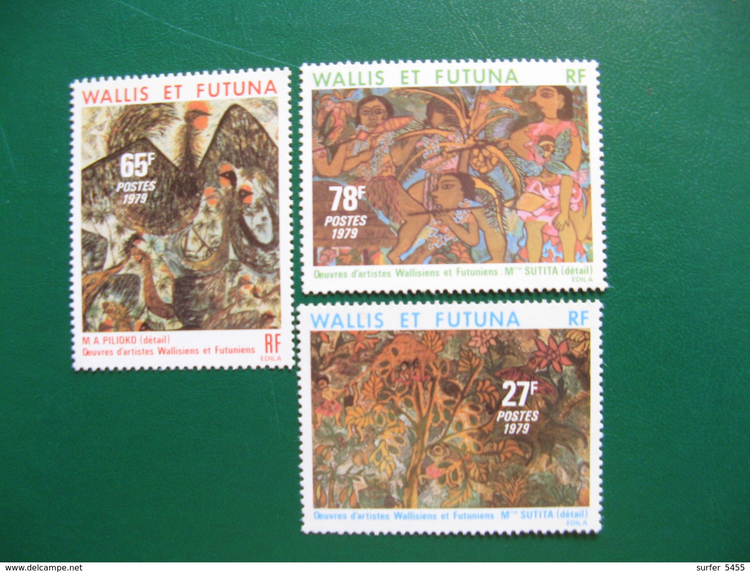 WALLIS YVERT POSTE ORDINAIRE N° 245/247 NEUFS** LUXE COTE 8,30 EUROS - Unused Stamps