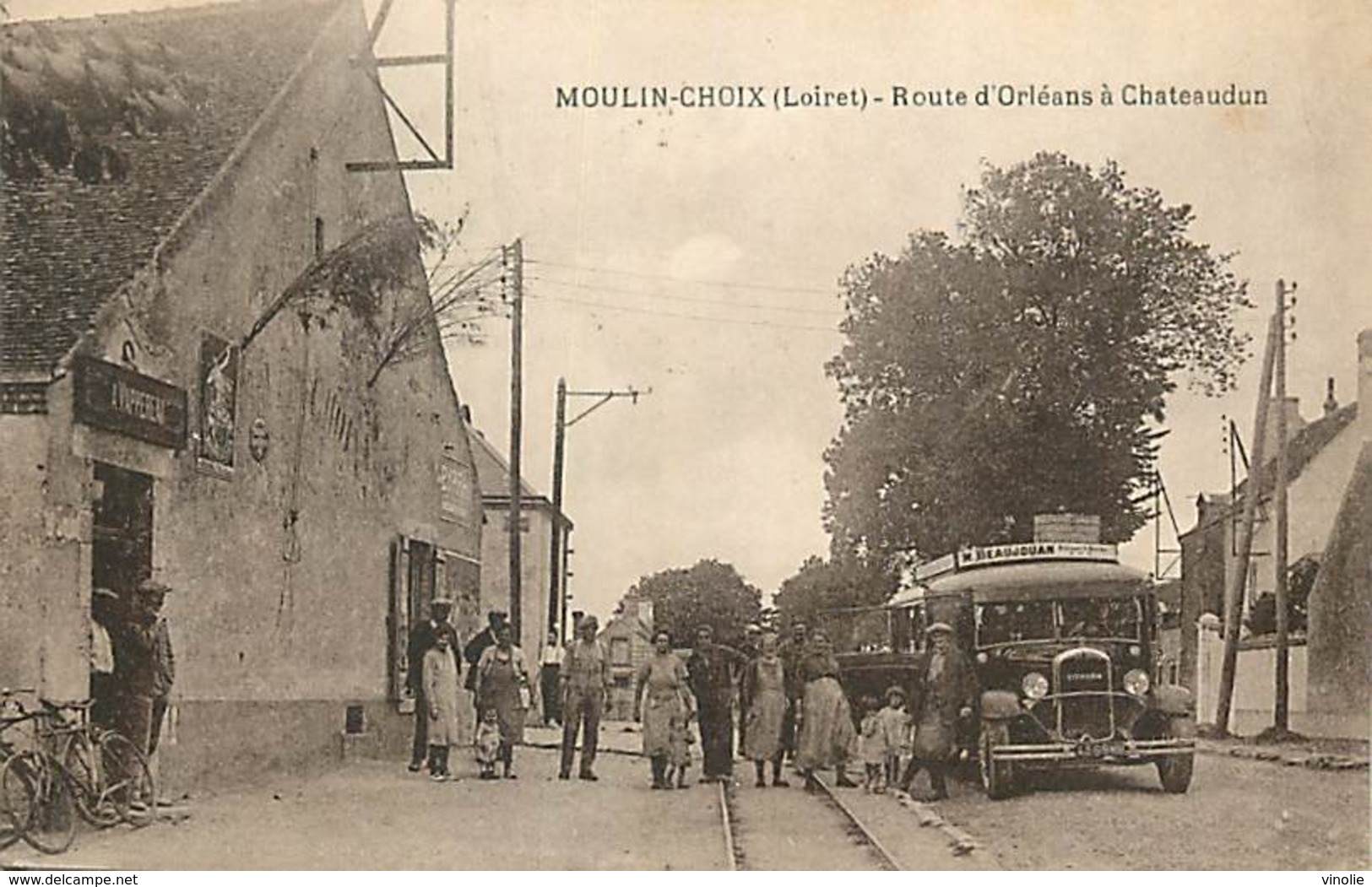 D-18-264 : MOULIN-CHOIX. L'AUTOBUS. AUTOCAR. CAR. - Other & Unclassified