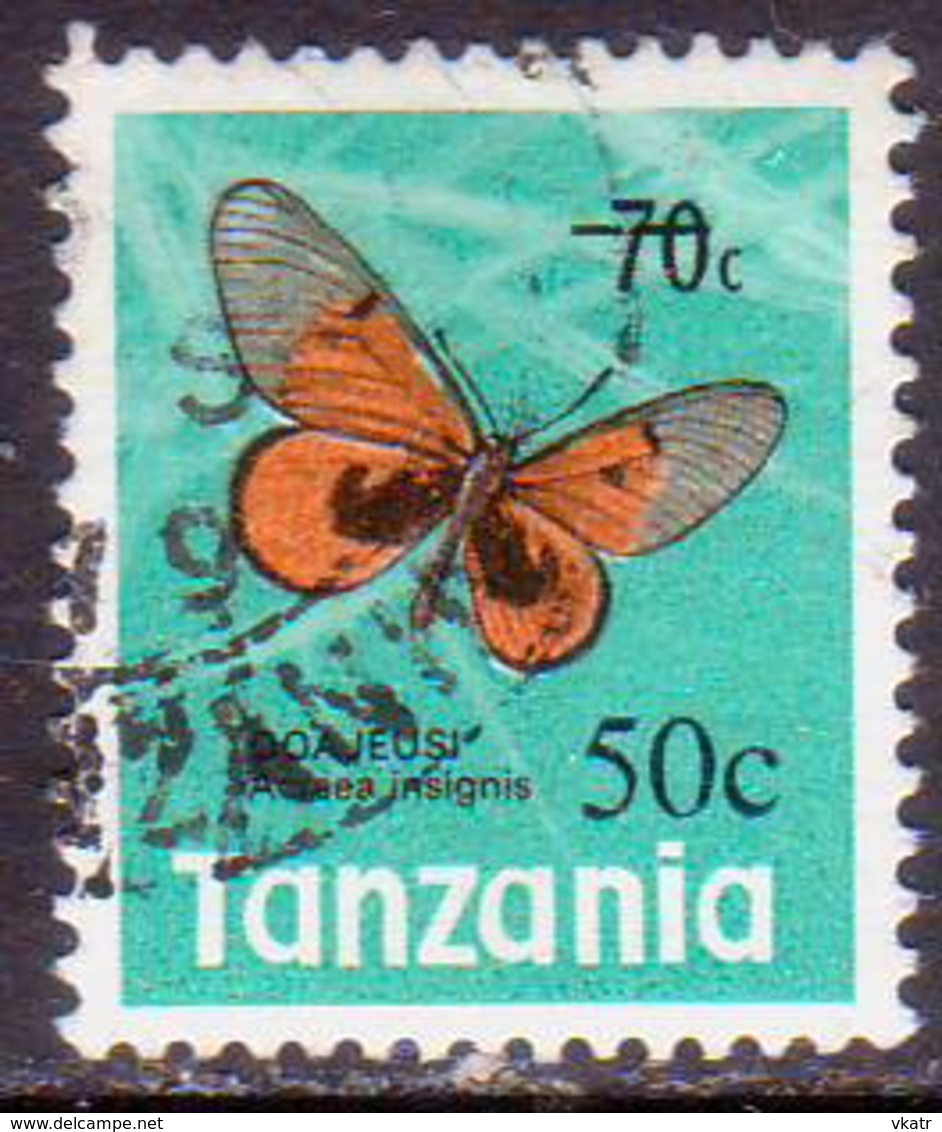 TANZANIA 1979 SG #269 50c On 70c Used - Tanzania (1964-...)