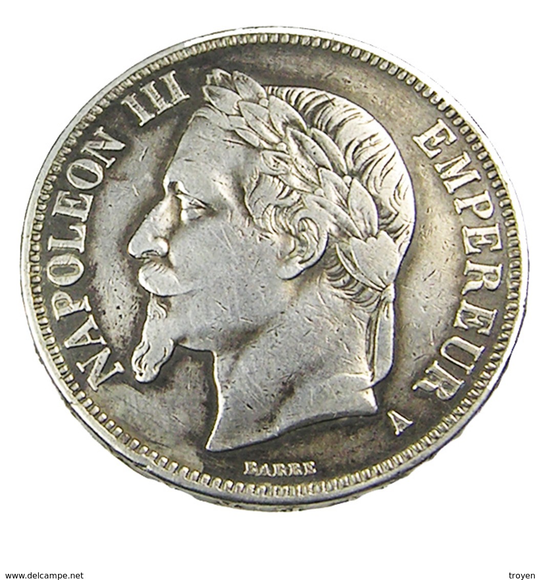 5 Francs - Napoléon III -  France - 1868 A - TB+ - Argent - - Other & Unclassified