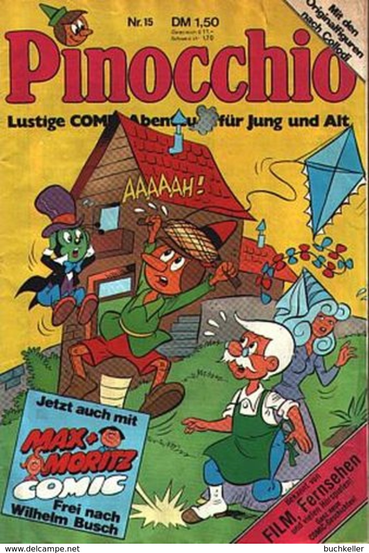 Pinocchio 15 Comic-Heft Condor Verlag 1978 Michael Goetze - Other & Unclassified