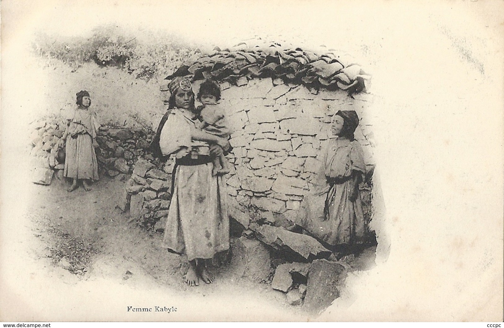 CPA Algérie Femme Kabyle - Women