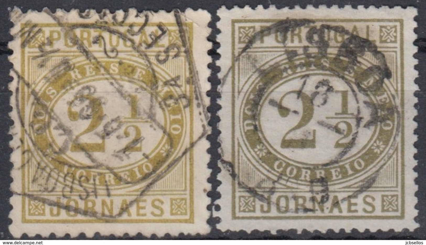 PORTUGAL 1876-1894 Nº 50/50A USADO - Gebruikt