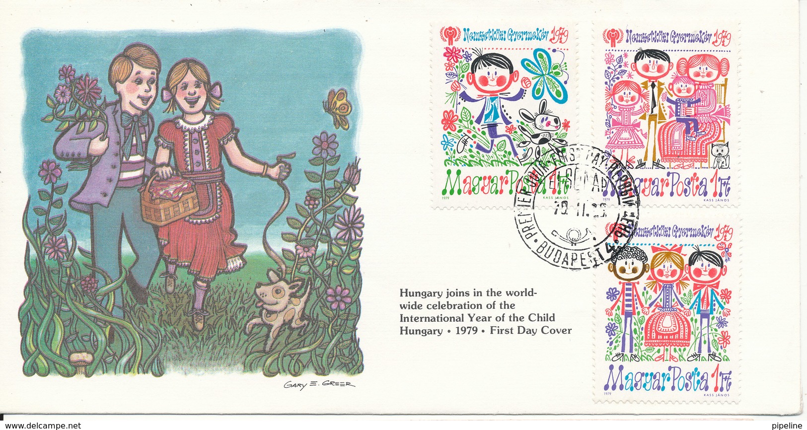 Hungary FDC International Year Of The Child 1979 - FDC