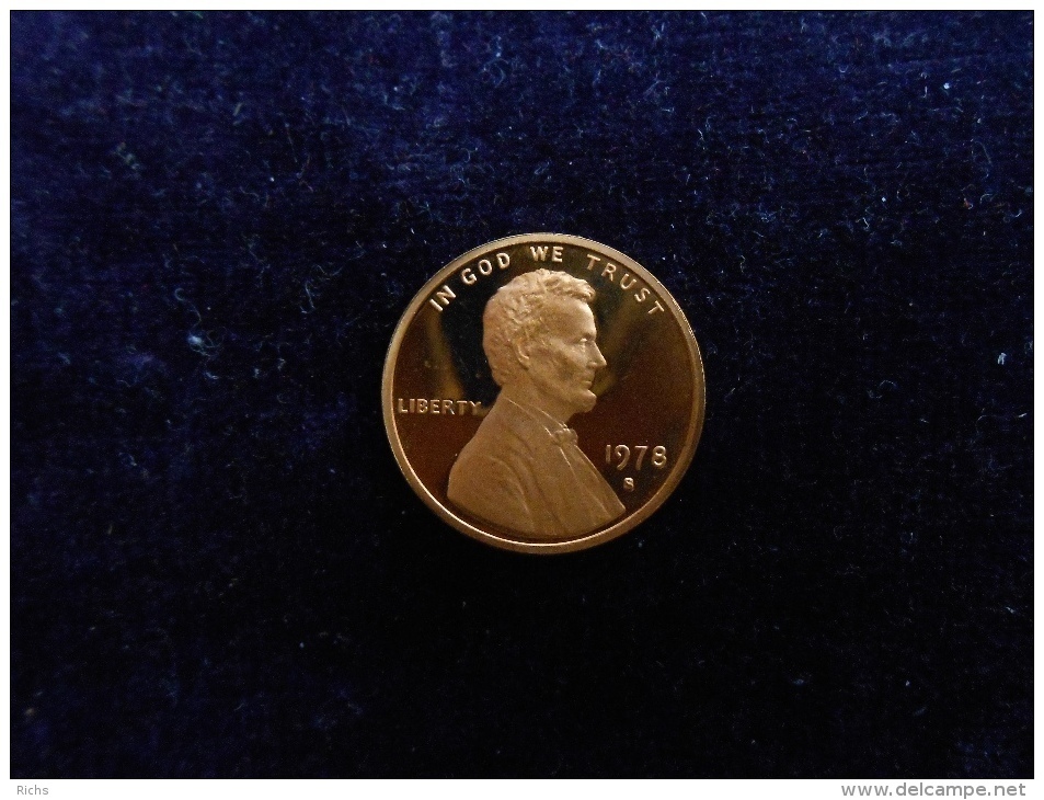 1978-S Proof Lincoln Cent - 1959-…: Lincoln, Memorial Reverse