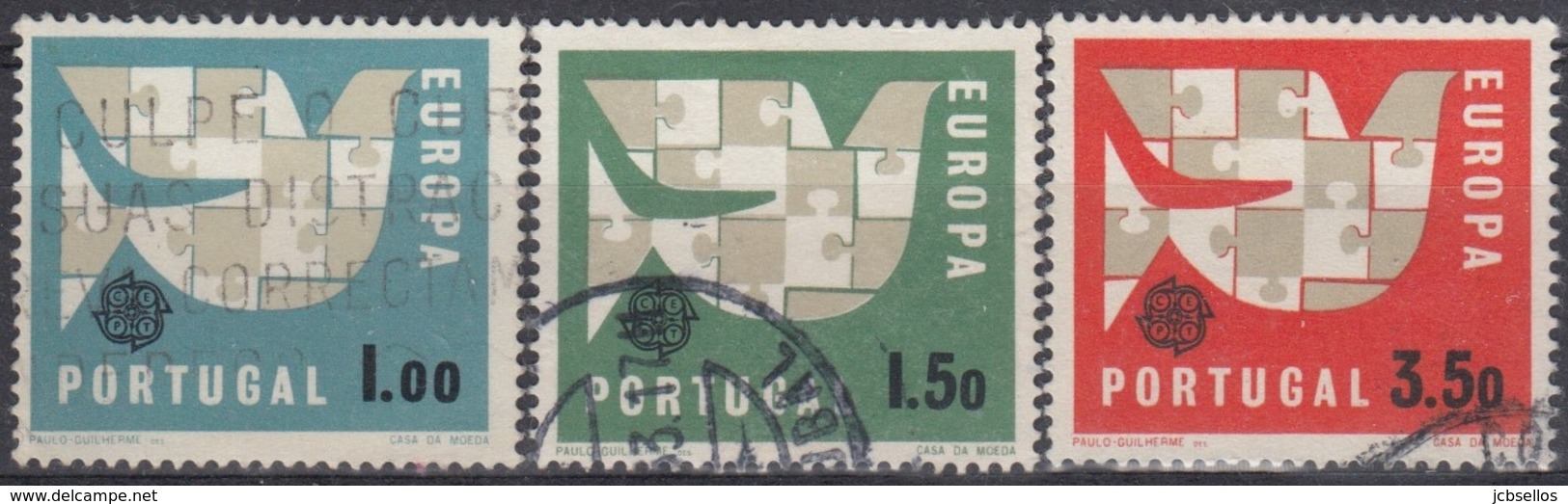 PORTUGAL 1963 Nº 929/31 USADO - Oblitérés