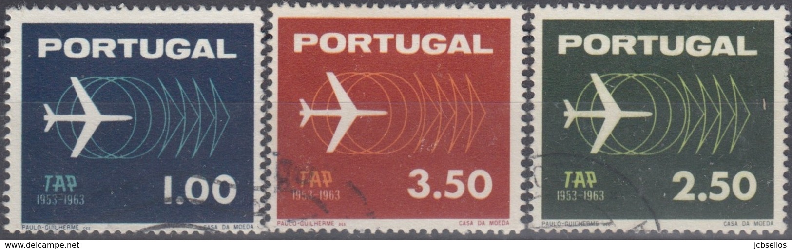 PORTUGAL 1963 Nº 932/34 USADO - Oblitérés