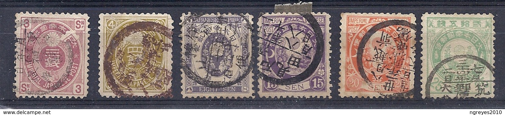 180028214  JAPON  YVERT   Nº 78/81  (EXCEPT  Nº 81) - Used Stamps