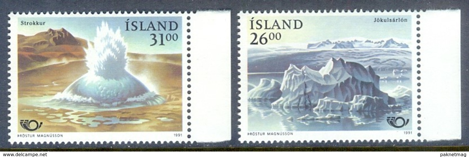 E118- Island 1991 Nature Ice Mountains. - Other & Unclassified