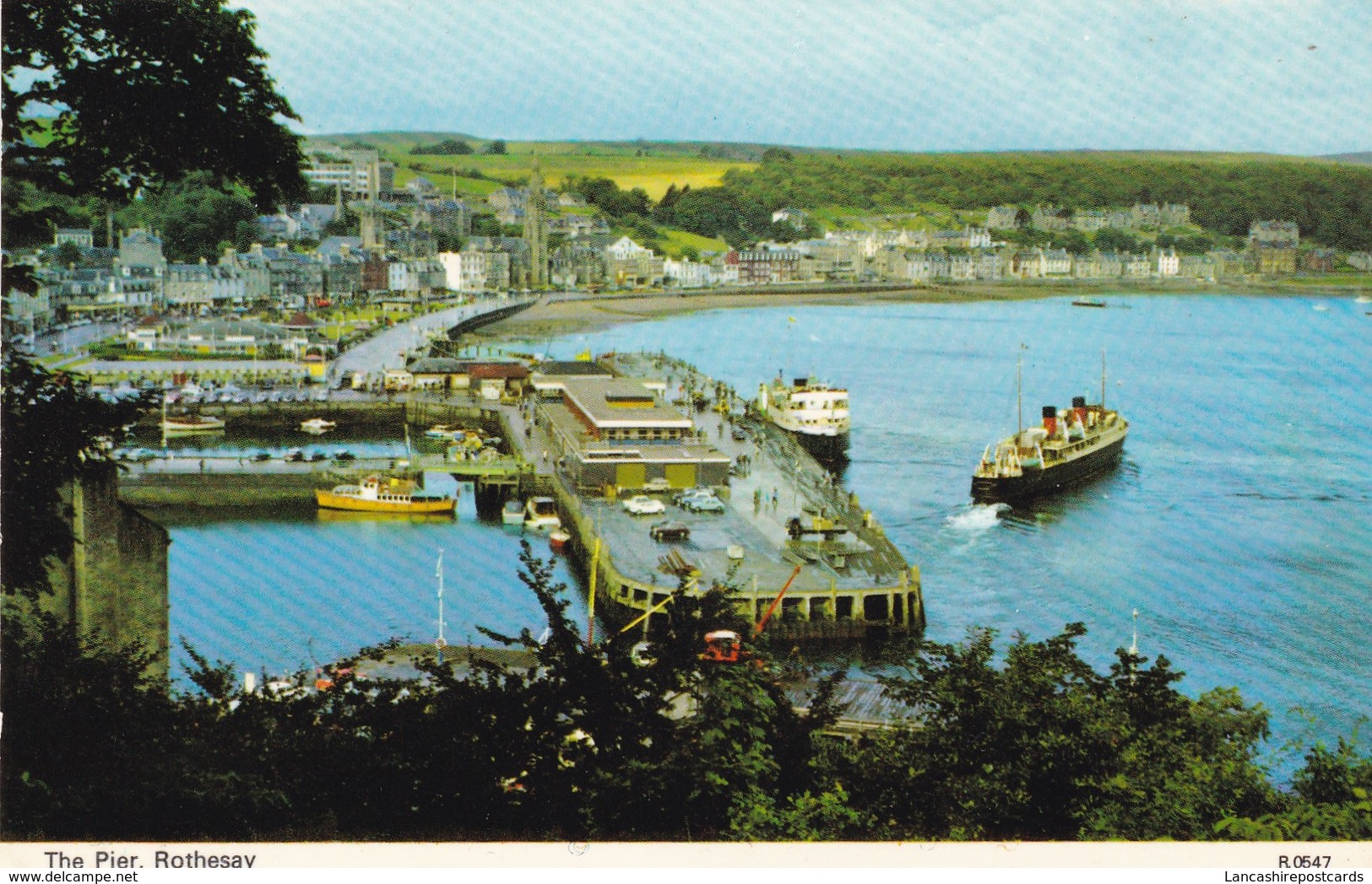 Postcard The Pier Rothesay Bute My Ref  B12085 - Bute