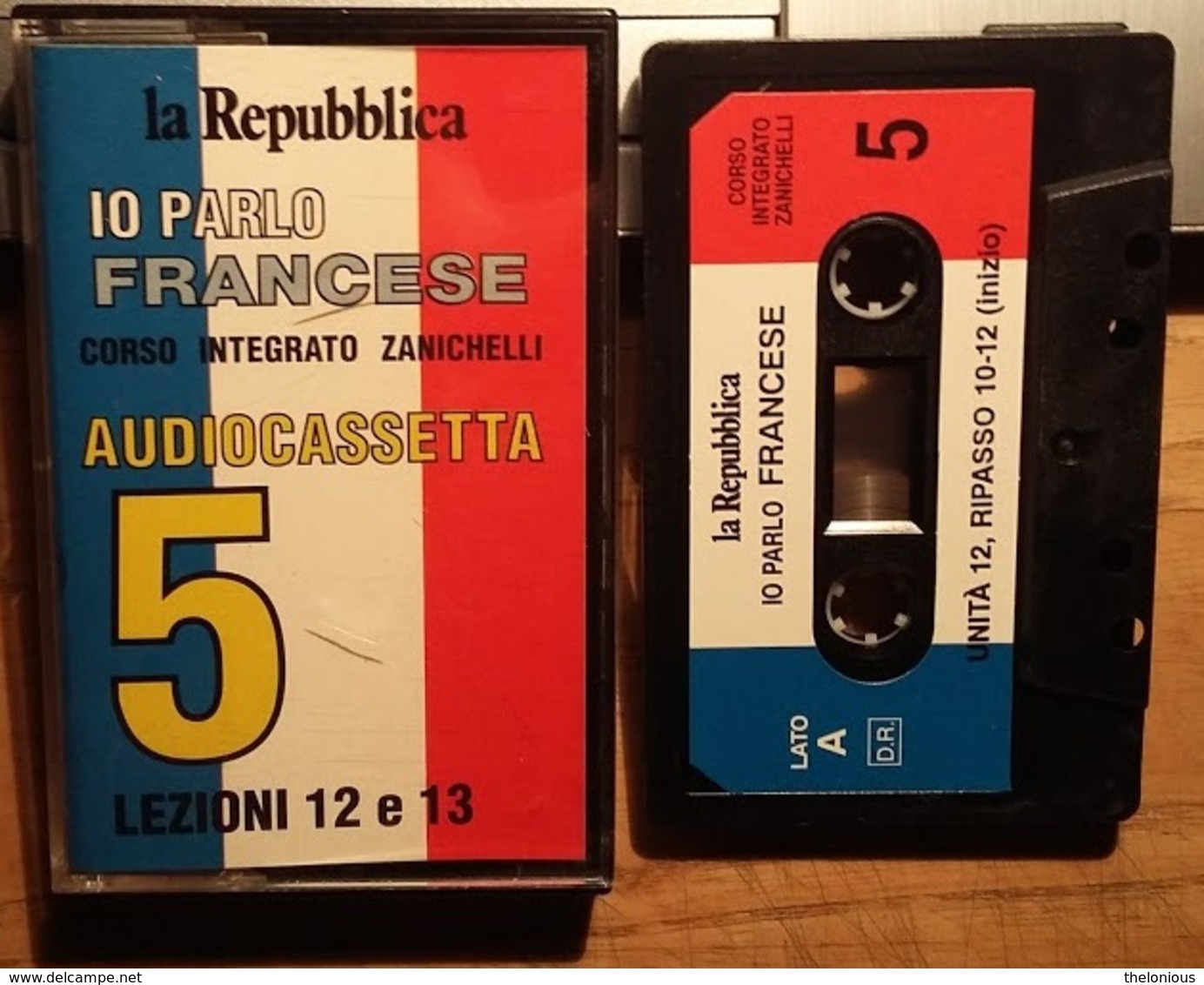 # MC / Audiocassetta: Corso Di Francese N. 5 - Io Parlo Francese, Repubblica - Audiokassetten