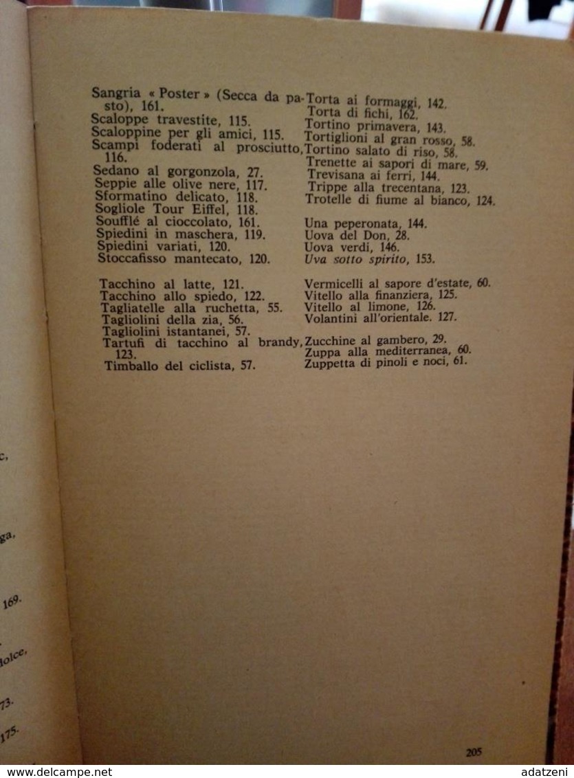 201 RICETTE A MODO MIO DI MARIA LUISA MIGLIARI EDIZIONI  MURSIA STAMPA 1976 PAGINE 206 DIMENSIONI CM 20,5x13 COPERTINA M - House & Kitchen