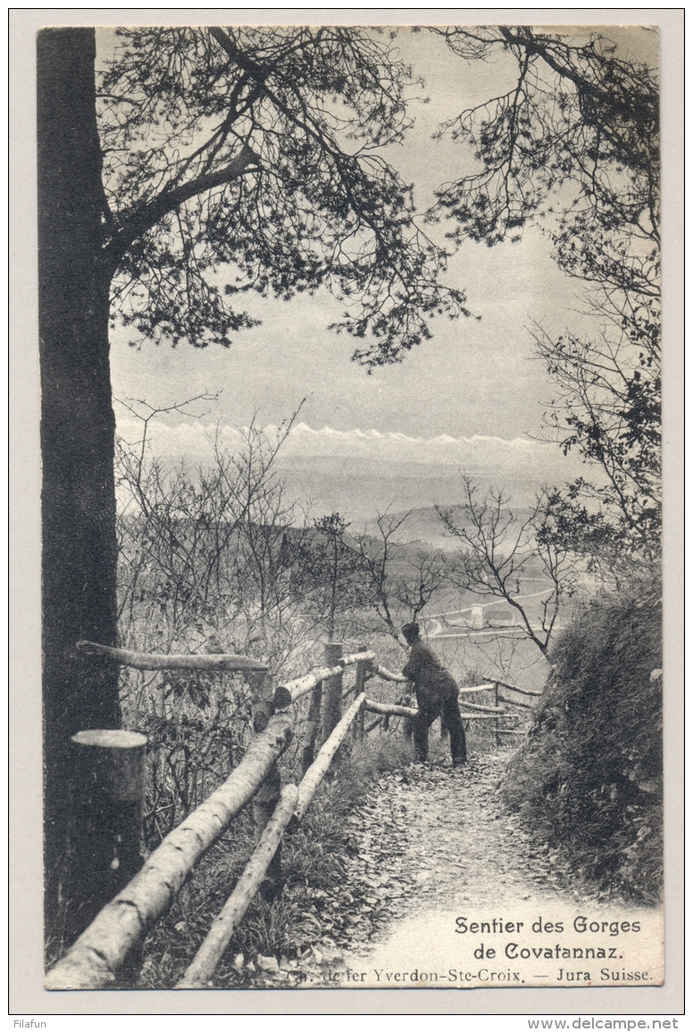 Schweiz - 1916 - POW-postcard From LES RASSES - Documenten