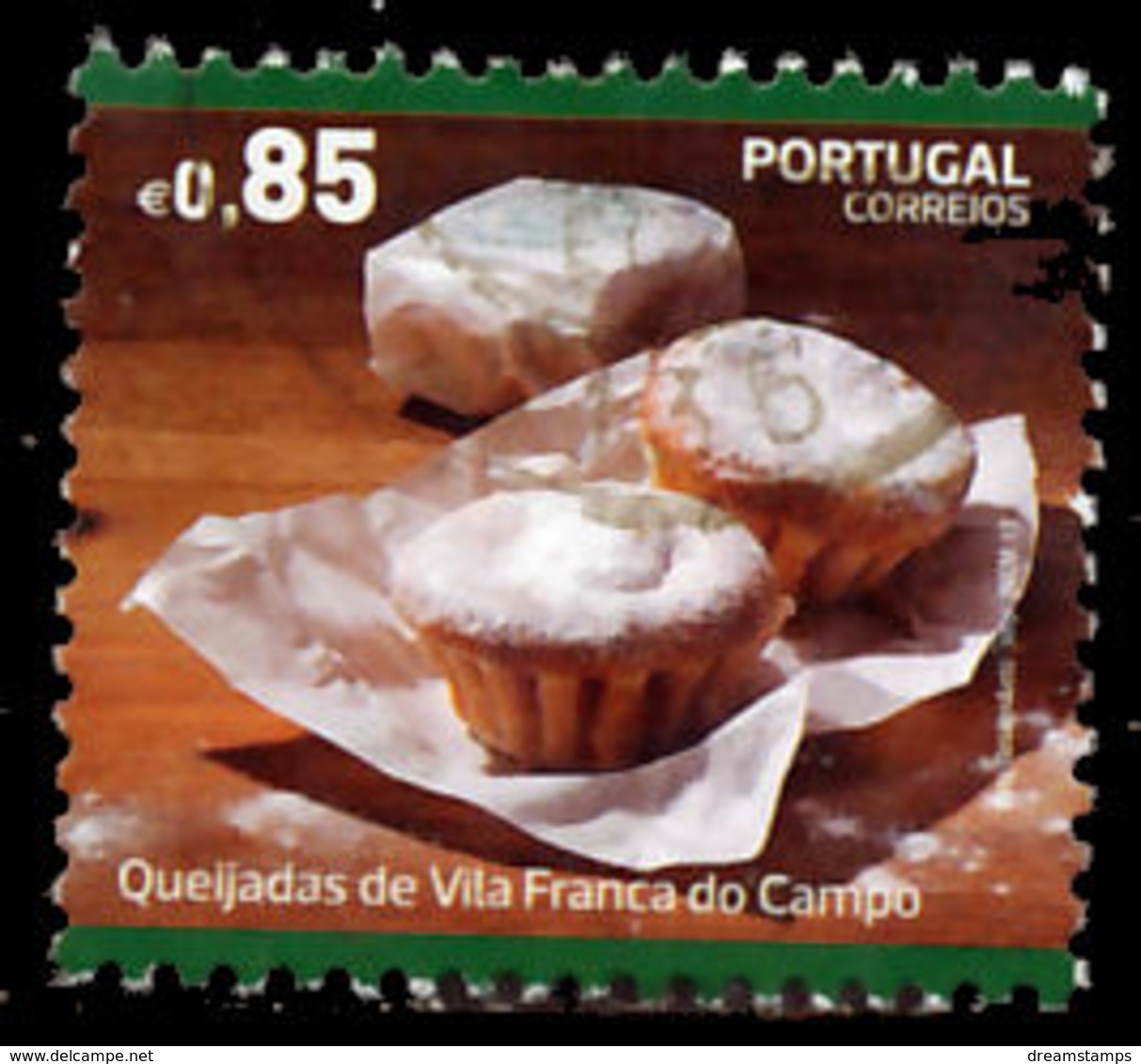 !										■■■■■ds■■ Portugal 2017 AF#4846ø Traditional Sweets Portuguese Desserts Nice Stamp VFU (k0070) - Usado