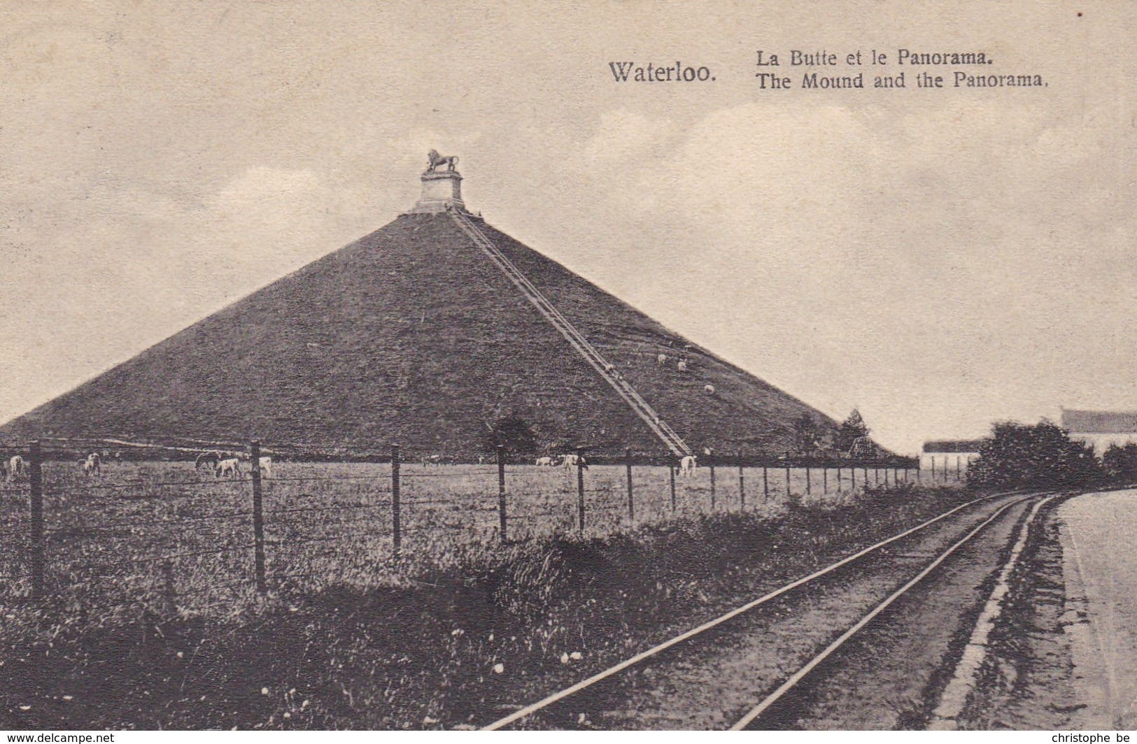 Waterloo, La Butte Et Le Panorama (pk46130) - Waterloo