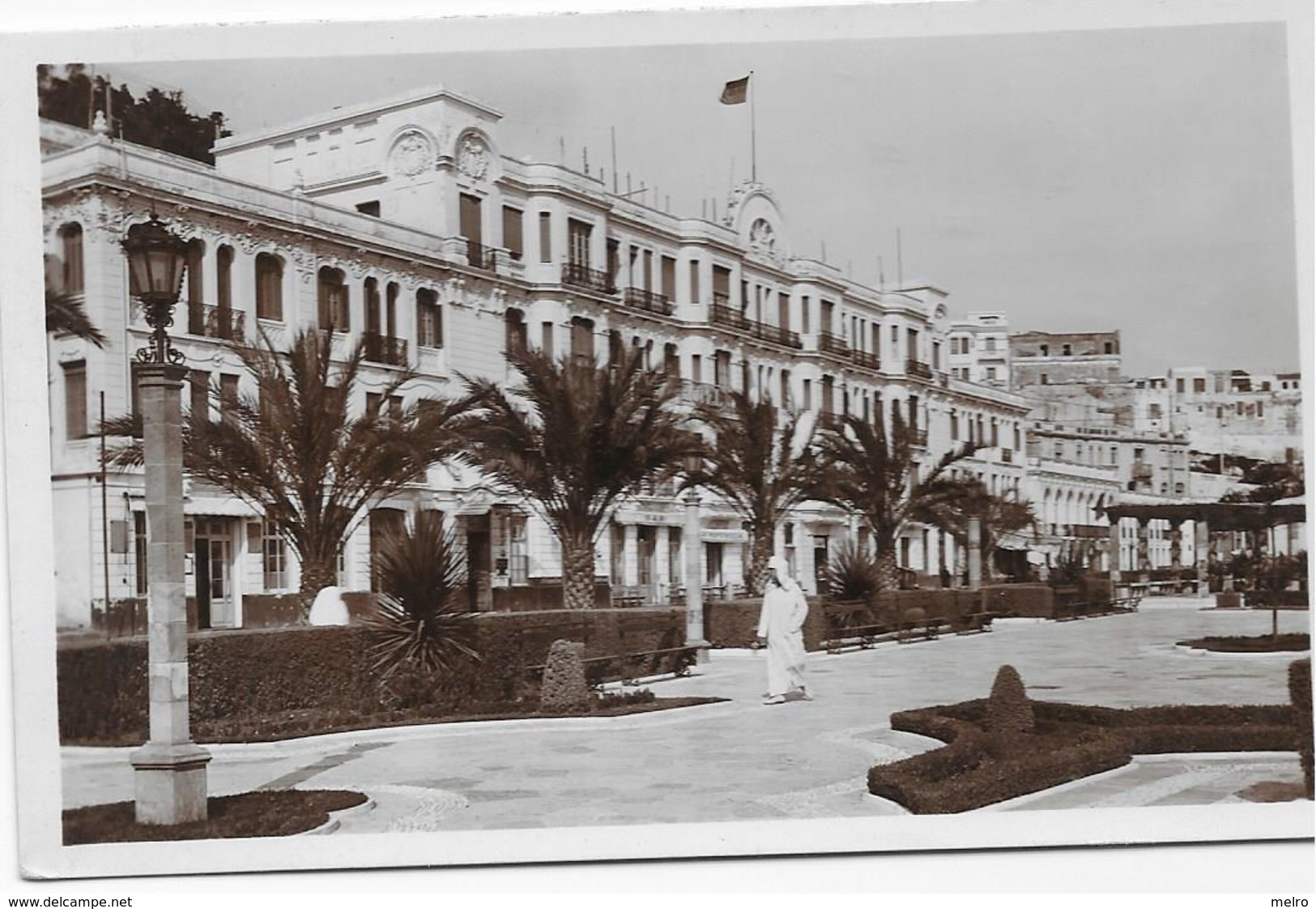 CPA - Maroc - Tanger - L'Avenue D'Espagne Et Les Nouveaux Jardins. - Tanger