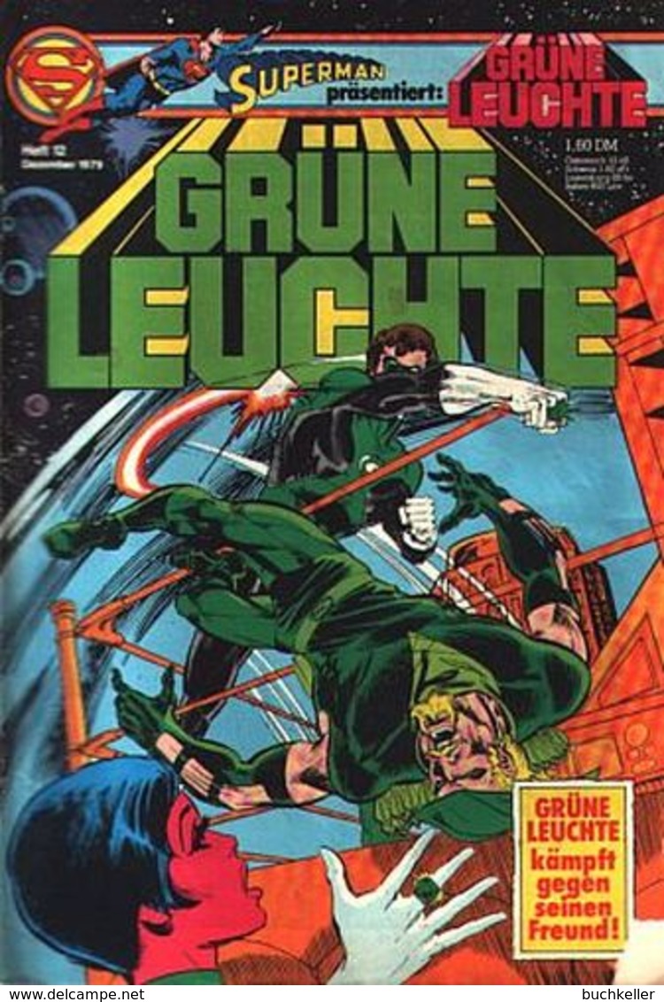 Grüne Leuchte 12/1979 Comic-Heft Ehapa Verlag DC Comics - Otros & Sin Clasificación