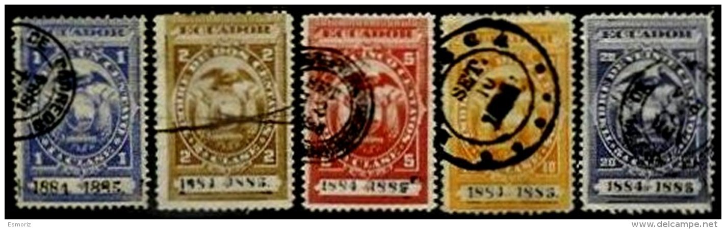 ECUADOR, Revenues, Used, F/VF - Equateur