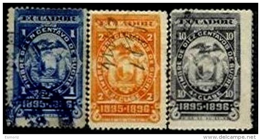 ECUADOR, Revenues, Used, F/VF - Equateur