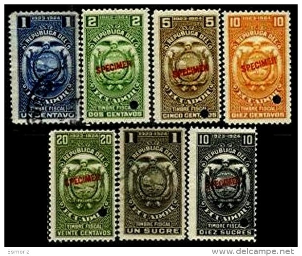 ECUADOR, Revenues, */o M/U, F/VF - Ecuador