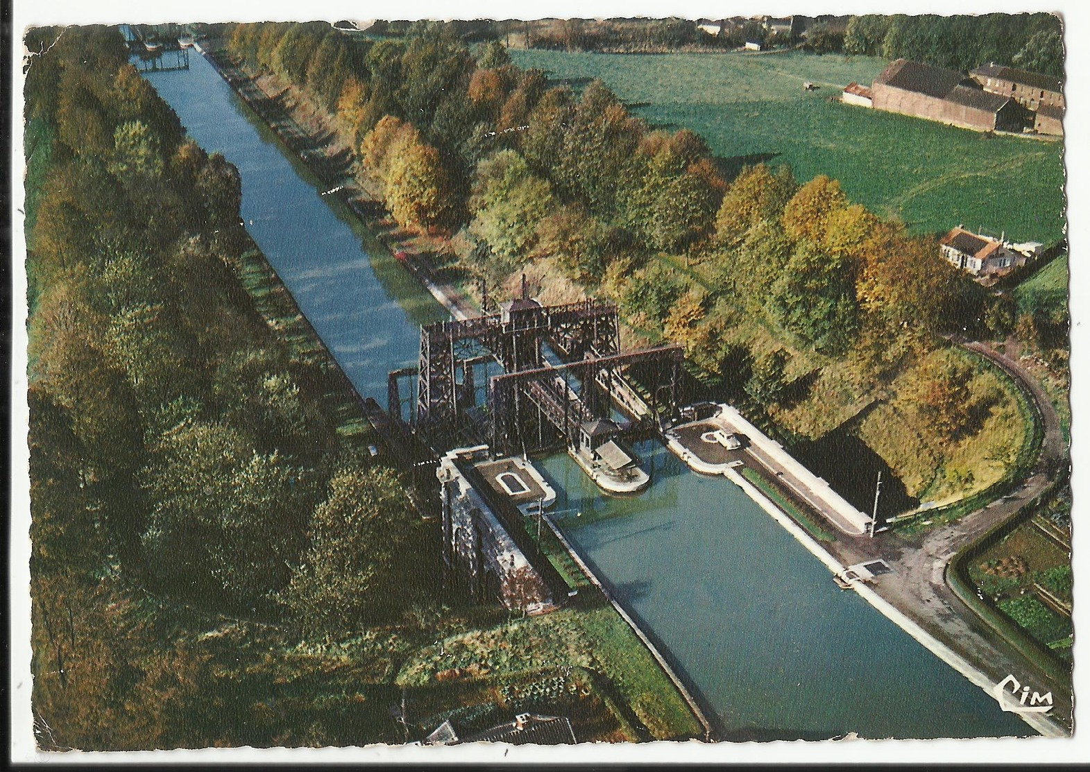 HOUDENG-GOEGNIES : Vue Aérienne De L'Ascenseur Hydraulique - La Louvière