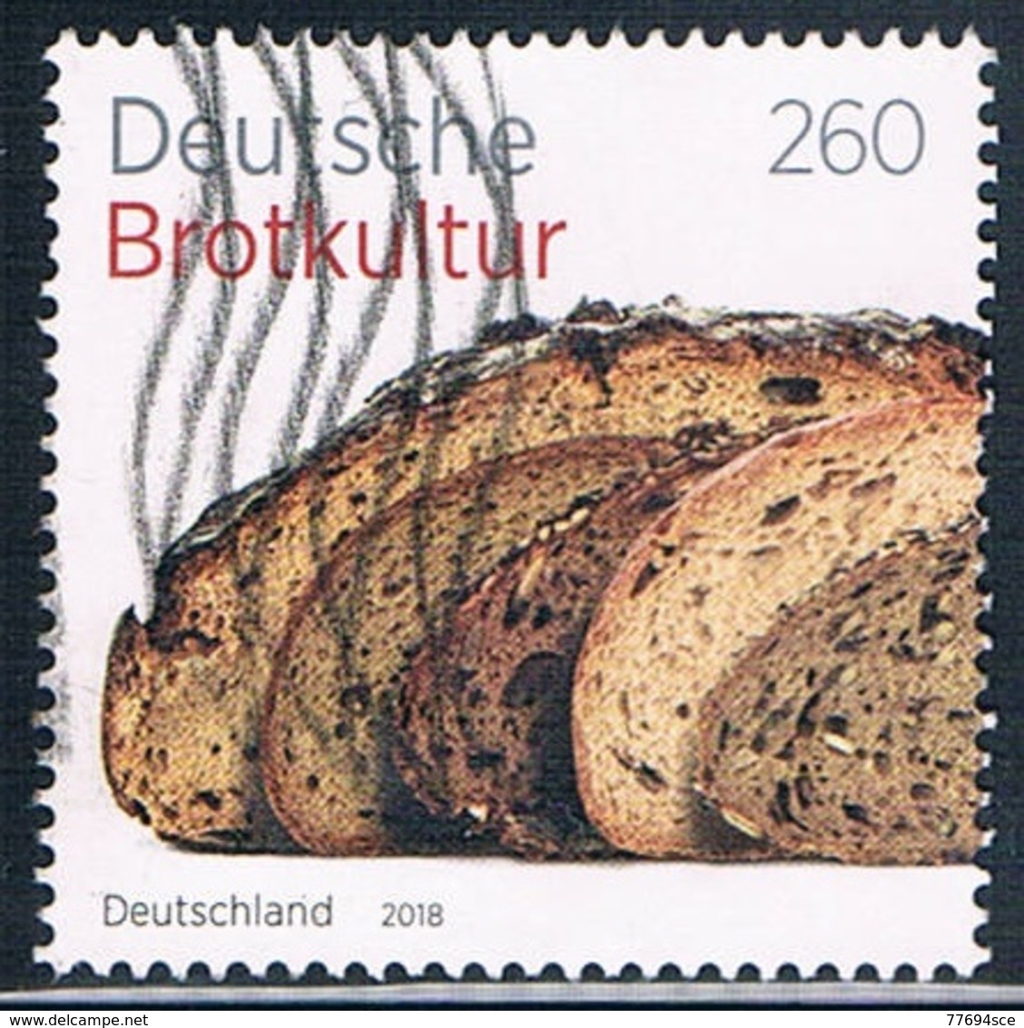 2018  Brotkultur - Used Stamps