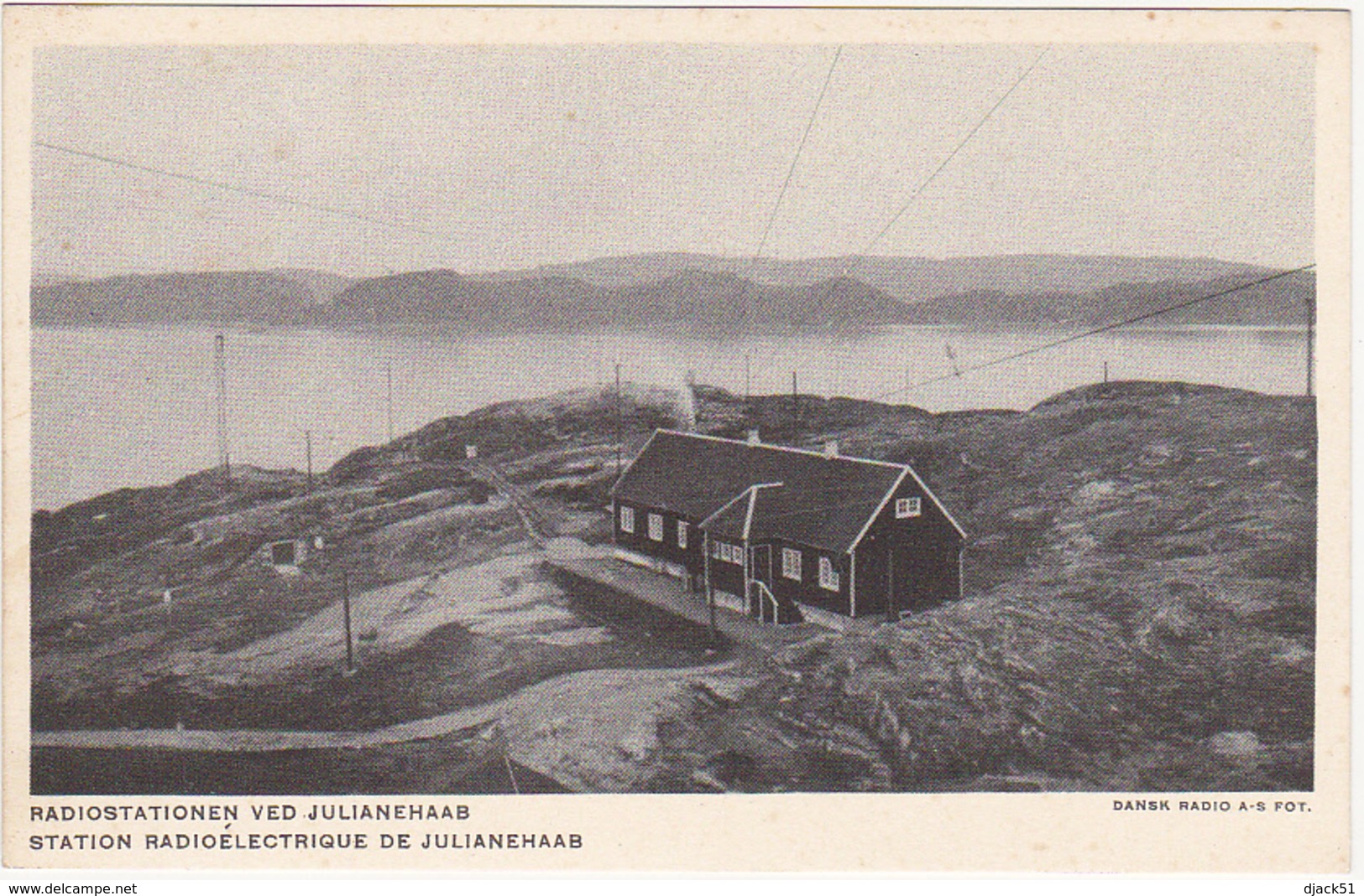 L'ADMINISTRATION Du GROENLAND - RADIOSTATIONEN VED JULIANEHAAB / STATION RADIOELECTRIQUE DE JULIANEHAAB - Greenland