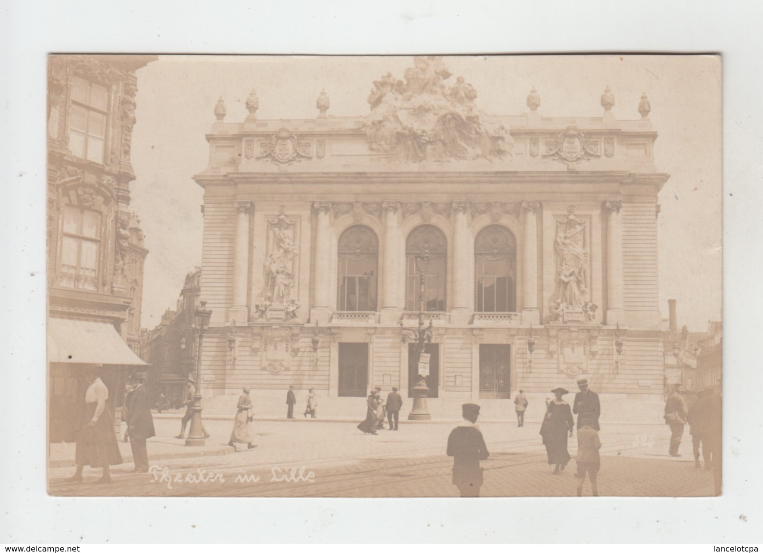 59 - LILLE / CARTE PHOTO DU THEATRE - Lille