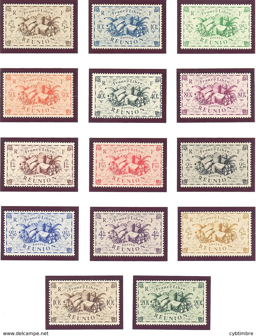 Reunion: Yvert N°233/246**; MNH - Neufs