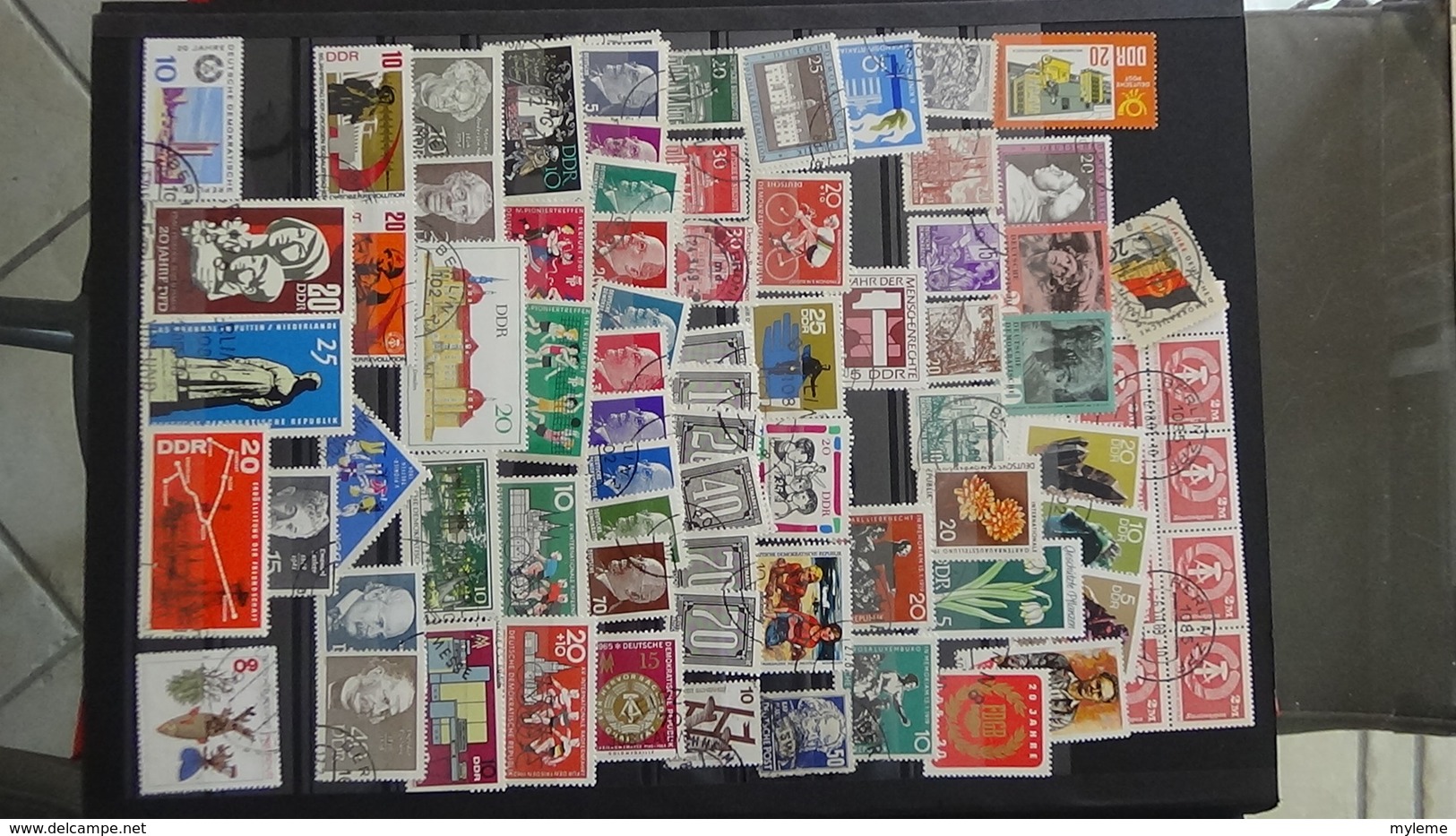 Collection De Timbres Oblitérés Du Monde Dont Bonnes Valeurs De France. Port Offert à Partir De 50 Euros D'achat. - Collections (en Albums)