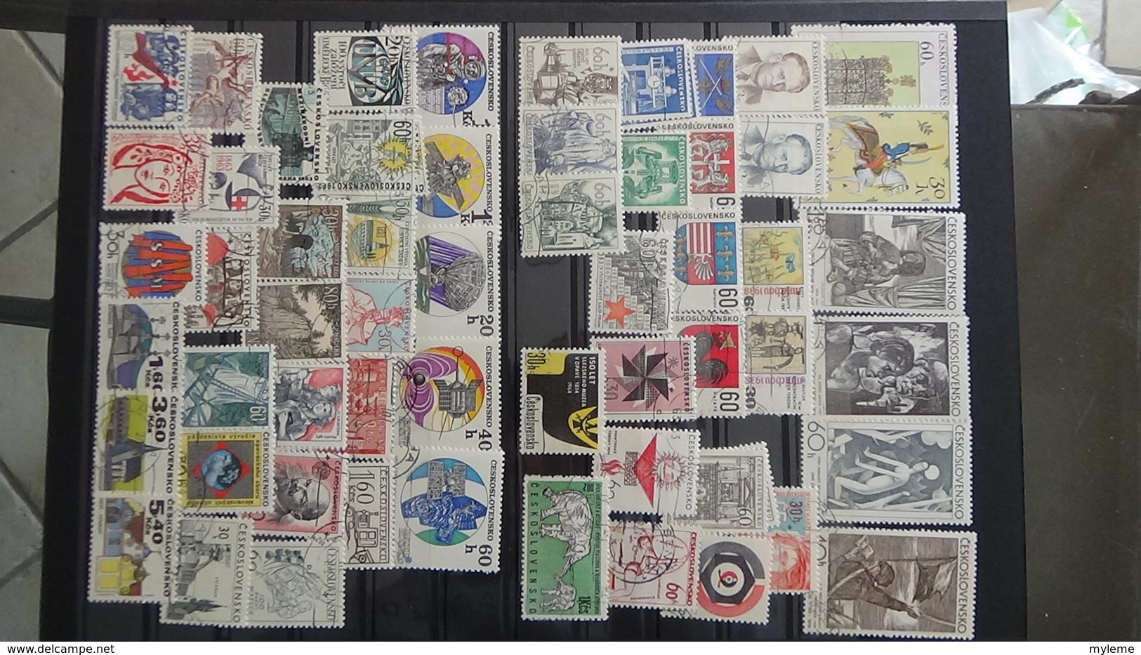 Collection de timbres oblitérés du monde dont bonnes valeurs de France. Port offert à partir de 50 euros d'achat.