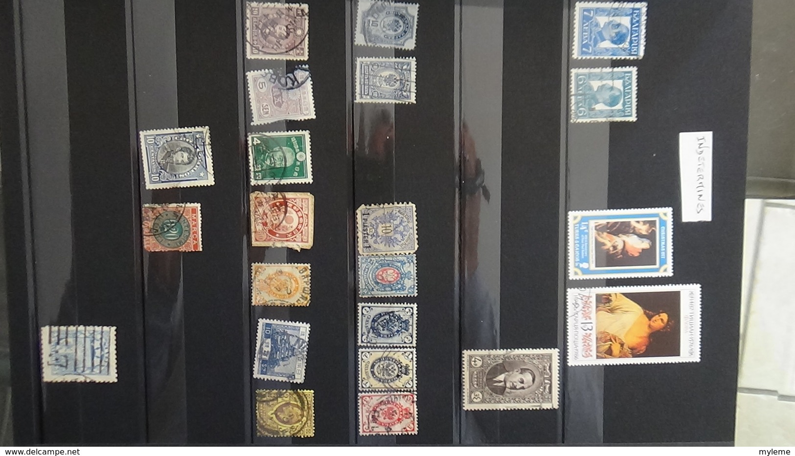 Collection de timbres oblitérés du monde dont bonnes valeurs de France. Port offert à partir de 50 euros d'achat.