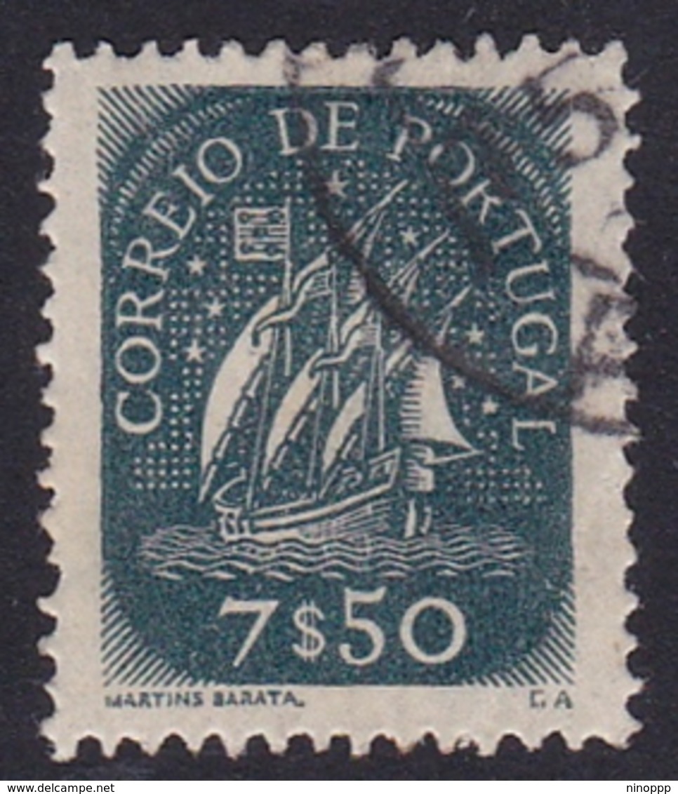 Portugal SG 954b 1943 Definitives 7e 50c Green, Used - Usati